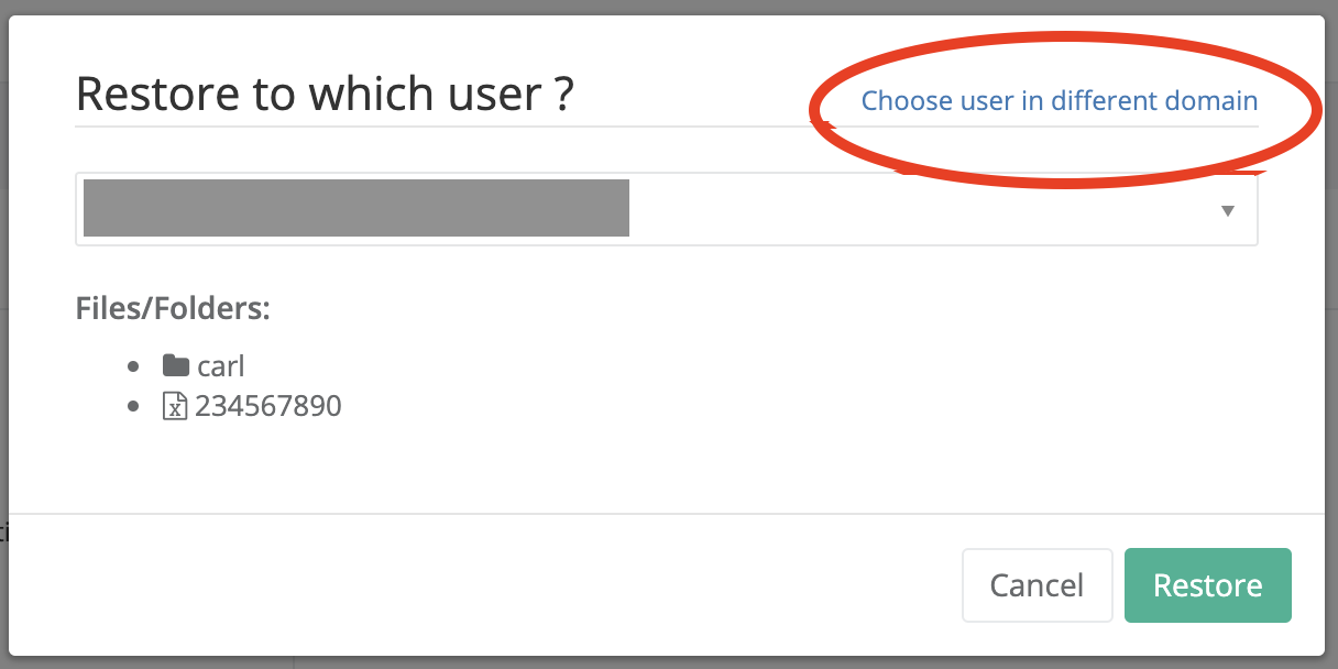 choose a domain