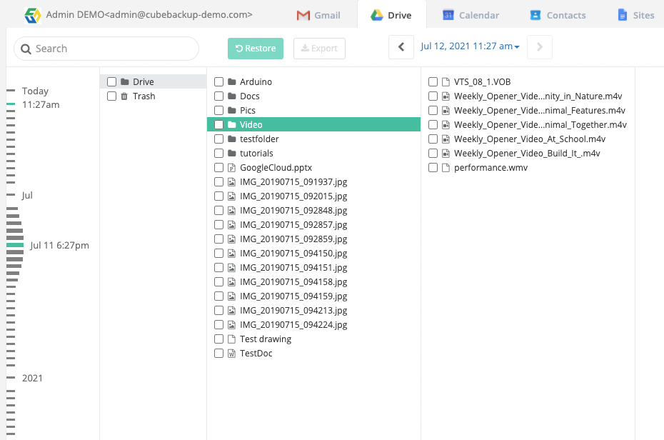 backup sqlite database