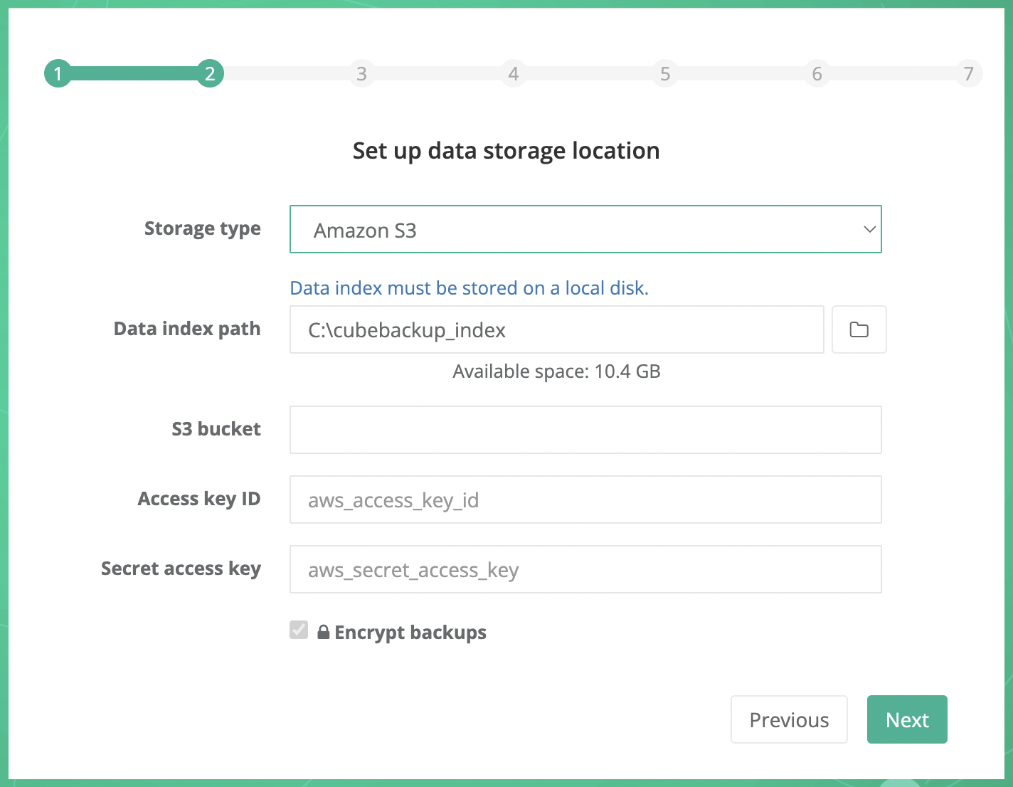 Back up Microsoft 365 to Amazon S3 using CubeBackup