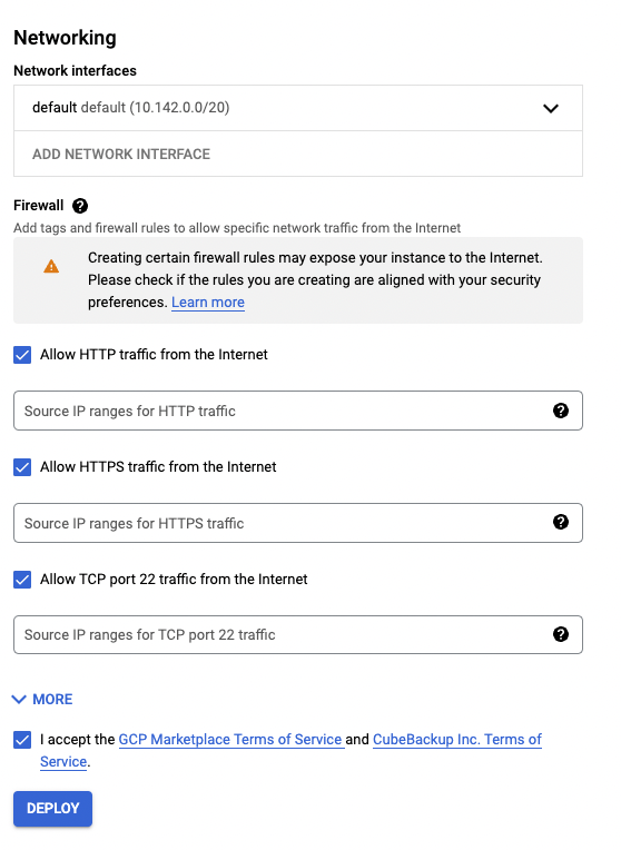 configure network settings