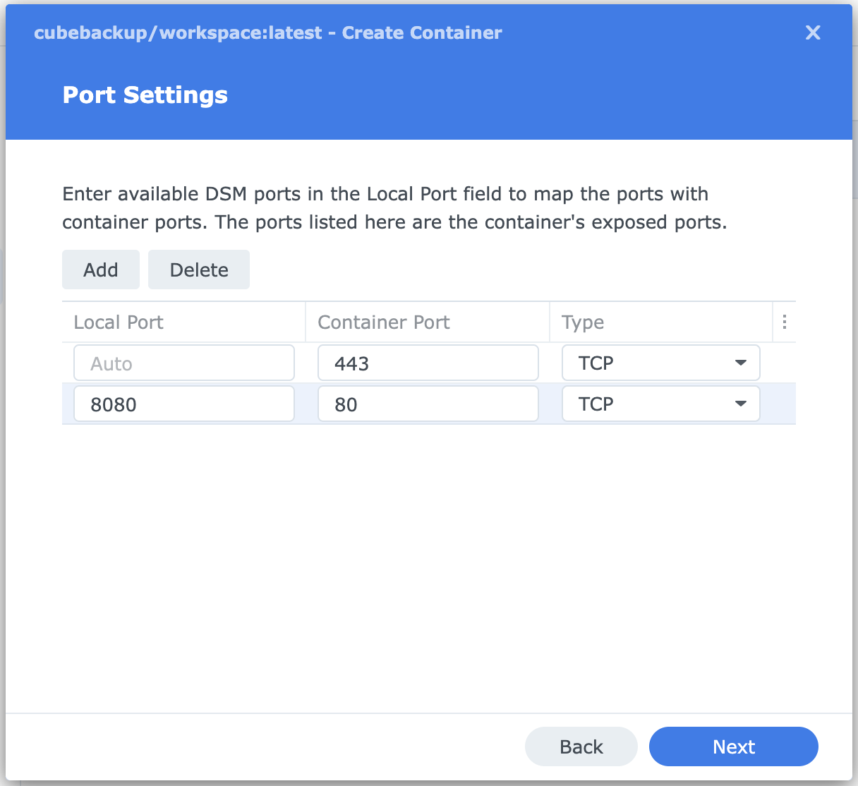 Open Advanced Settings