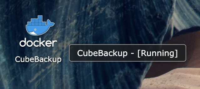 Open CubeBackup shortcut
