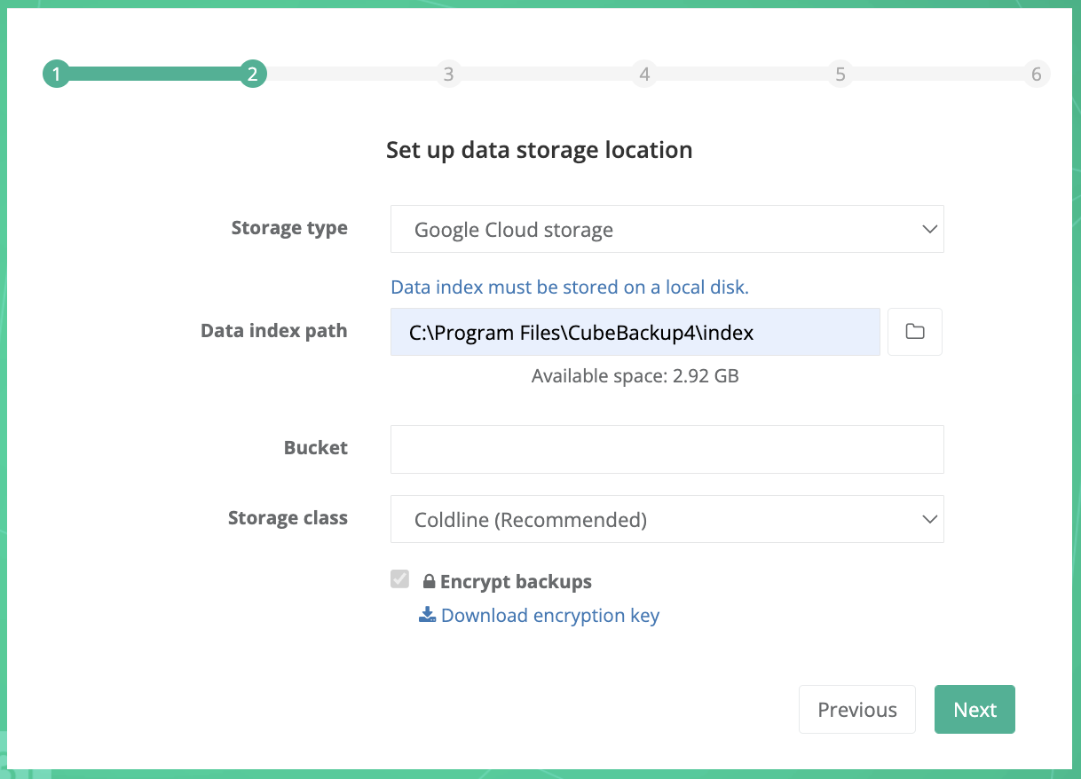 Backup Google Workspace to Google Cloud Storage
